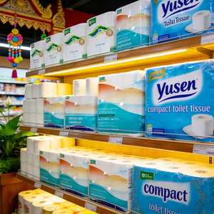 กระดาษชำระม้วนใหญ่สำหรับโรงงาน ความจุสูง สำหรับใช้ในเชิงพาณิชย์ ม้วนจัมโบ้ ได้รับการรับรองมาตรฐาน FSC จัดส่งรวดเร็วไปยังประเทศไทย - Product Image 2