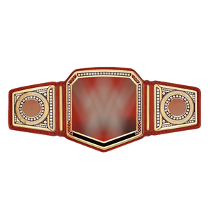 Cinturón de Campeonato Deportivo Personalizado de Metal y Cuero Genuino para Boxeo - Product Image 5