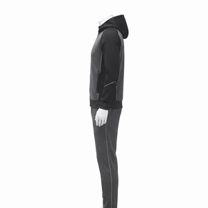 Ensemble de survêtement zippé en molleton de coton pour homme, collection hiver 2026 – Vêtements de sport de qualité supérieure pour adultes, idéal pour le jogging – Nouveauté très prisée - Product Image 3