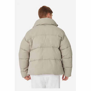 Blouson Bomber Matelassé Personnalisé à Capuche en Toile Style Urbain pour Homme, Fermeture Éclair, Chaud Hiver, Grandes Tailles, Service OEM, Vente en Gros - Product Image 5