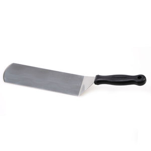 ตะหลิวสี่เหลี่ยมขนาดใหญ่ สแตนเลสอย่างดี ใช้ซ้ำได้ สำหรับย่างและทอด ด้ามจับพลาสติก สลักโลโก้ด้วยเลเซอร์ตามสั่ง - Product Image 5