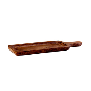 Planches de service en bois Offre Spéciale Plateau de service en bois de manguier avec poignée pour nourriture Viande Fromage Pain Steak Board au prix d'usine - Product Image 6