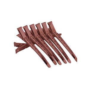 Offre Spéciale : Pinces Métalliques pour Extensions de Cheveux de Salon, Pinces de Séparation pour Extensions, Personnalisables avec Étiquette Privée, Pinces de Séparation pour Cheveux avec Engrenage - Product Image 2