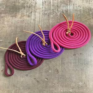 <b>Equestrian</b> Supplies Handmade Cotton Lead Rope for Horses available in Various Colors and Customized Length - Product Image 5