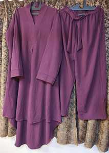 Cordons de style pakistanais Kurtis | Tissu importé fluide | Pour XL à 5XL | Alternative parfaite à Abhaya | Tenue tendance - Product Image 3