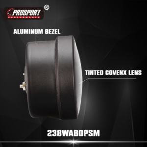 Nouveau pour les véhicules universels, jauge de pression d'huile numérique LED 2 en 1 blanche/ambre de 60 mm - Product Image 4