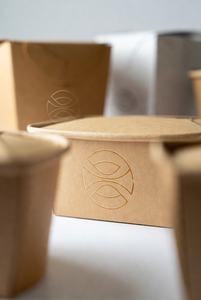 Contenedores de Alimentos Desechables Sostenibles con Diseño Resistente a Fugas y a la Grasa para Restaurantes y Pedidos a Domicilio - Product Image 6