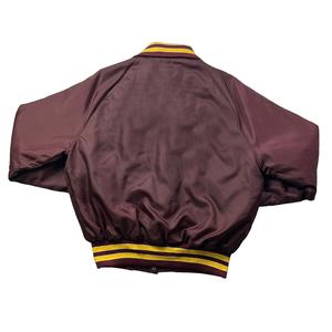 Nueva Chaqueta Varsity de Satén Profesional al por Mayor OEM, Chaqueta de Béisbol Bordada para Invierno - Product Image 2