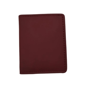 Minimalist Luxury <b>Leather</b> Card Holder <b>Men</b> Slim Bifold ID Window <b>Wallet</b> Credit Card Case Pocket Purse Compact <b>Small</b> Business Gift - Product Image 1