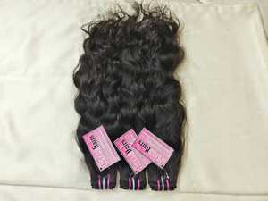 Extensions de cheveux indiens Remy bruts, naturels et non traités, trame double machine, 100 grammes, pour toutes les couleurs - Product Image 3