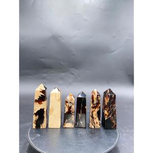 Torre de Ámbar Natural Indonesio de 7.5-9 cm, Cristal Pulido Suelto para Joyería, Manualidades y Decoración - Product Image 6