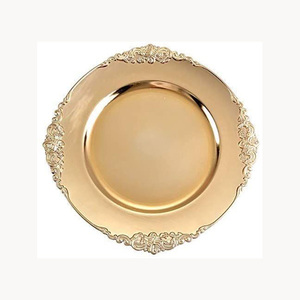 Nouvelle Arrivée Assiette de Présentation Métallique Élégante Décorative pour Mariage et Dîner, Sous-Assiette Personnalisée de Qualité Supérieure, Nouveau Design - Product Image 1
