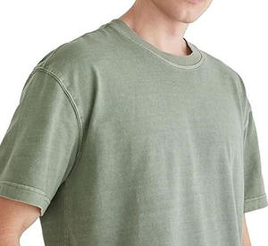 Nouveauté : T-shirt homme coupe ample, style oversize, en coton décontracté, tissu respirant, streetwear décontracté, épaules tombantes. - Product Image 6