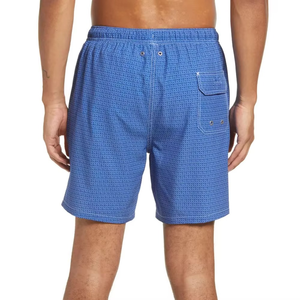 Shorts Deportivos para Hombre, Estampado Micro Geométrico, Protección Solar UPF 50+, Ecológicos, Secado Rápido, Impermeables, Spandex/Poliéster - Product Image 4