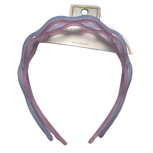 Vietnam Factory Plain Color Simple Plastic <b>Headband</b> Hair Bracelet Women <b>Silk</b> Headwrap Kid Accessories Girl Hairband Hair - Product Image 1