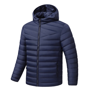 Custom Made Durable High Quality Latest Wholesale Winter Outdoor Hooded <b>Waterproof</b> Puffer Thick <b>Warm</b> Jacket Unisex 100% Nylon - Product Image 3