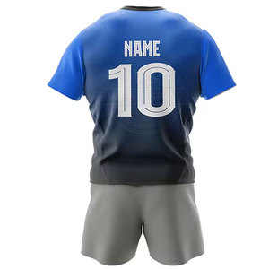 Uniforme de Rugby Transpirable con Logotipo y Talla Personalizados, Uniforme de Rugby de Talla Grande a Precio Económico para Unisex - Product Image 3