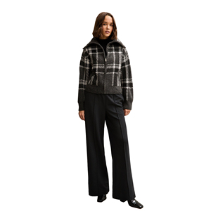 Blouson Bomber Femme 2026 de Qualité Supérieure Personnalisé en Tissu Mémoire Respirant, Fermeture Éclair, Imperméable et Coupe-Vent - Product Image 2