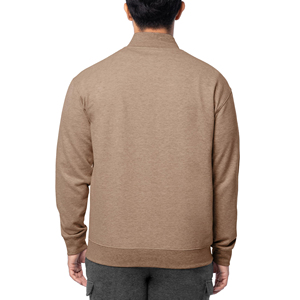 Custom <b>Mens</b> Quarter Zip Sweatshirt Custom Plain Design Top High Grade <b>Fleece</b> Autumn Winter <b>Jumper</b> Supply Sweatshirts - Product Image 2