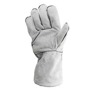 Gants de sécurité de qualité supérieure, nouvelle arrivée, en cuir de vachette pleine fleur, thermiques, longueur poignet, pour la lutte contre les incendies et le soudage TIG - Product Image 6