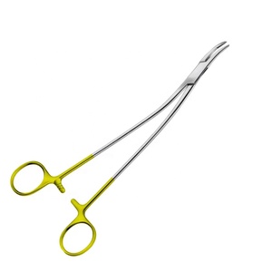 Soporte de aguja STRATTE DUROGRIP de grado quirúrgico TC salas laterales curvas 230 mm 9 "fórceps quirúrgicos de carburo de tungsteno - Product Image 2