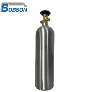 Tanque de Gas CO2 de 2000 ml y 1800 psi, Cilindro de Aluminio para Máquina Dispensadora de Bebidas y Uso en Línea de Carbonatación Industrial - Product Image 4