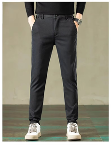 New Fashion Streetwear Embroidery Custom Logo Regular Fit Casual Mid Light Distressed Straight Leg Men Denim <b>Jeans</b> Wholesale - Product Image 4