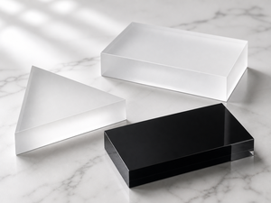 New Design Custom <b>Acrylic</b> PMMA <b>Block</b> with Company Logo: Ideal for Retail Displays - Product Image 4