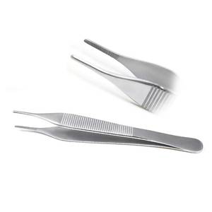 Pinzas Quirúrgicas Dentales Curvas de Acero Inoxidable Alemán Meriam de 16 cm, Instrumentos Quirúrgicos Reutilizables con Hoja Serrada, Pinzas Médicas Quirúrgicas con Certificación CE - Product Image 5