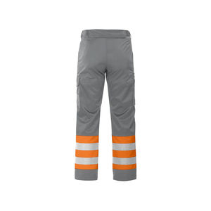 Pantalon de sécurité réfléchissant haute visibilité pour hommes, vêtements de travail en plein air, poches en coton imperméables avec éclairage LED - Product Image 3
