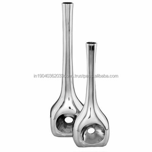 Fabricant de vases à fleurs Vases en métal pour la décoration de salon de maison de restaurant de bureau de table de mariage pour l'exportation depuis l'Inde - Product Image 5