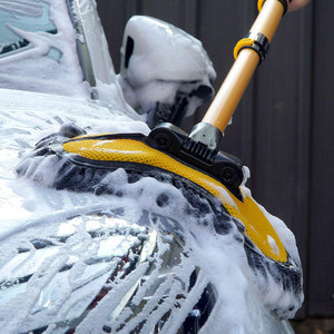 [3S] ACEPEED Gapless Car Wash <b>Brush</b> Aluminum Rod Auto Head Angle Chenille Material <b>Extendable</b> Car Wash <b>Brush</b> - Product Image 1