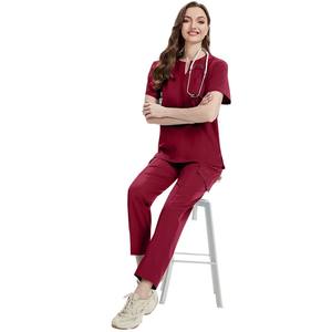 Ensemble de blouses médicales unisexe en coton avec tissu jersey fin à séchage rapide et détection des aiguilles pour médecins, infirmières et vétérinaires en milieu hospitalier - Product Image 4