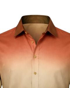 Chemise Formelle Homme Ombrée Olive Rustique en Coton Premium à Manches Longues Boutonnée – Tenue Décontractée Chic – Fabricant OEM Personnalisé – Vente en Gros - Product Image 5