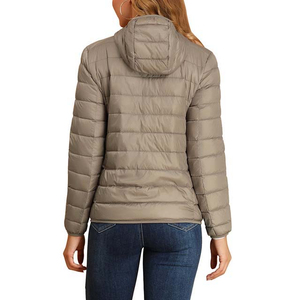 <b>Womens</b> Minimalist Puffer Jacket Winter Warm Quilted <b>Coat</b> <b>Lightweight</b> Fashion Streetwear Casual Outdoor Wear Factory Supplier - Product Image 2