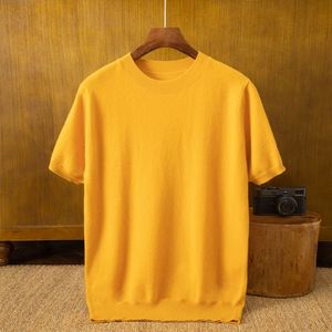 T-shirt formel à manches courtes et col rond pour homme BlanqWear, 100 % coton 200g, antibactérien, séchage rapide, écologique, personnalisable, coupe ample - Product Image 4