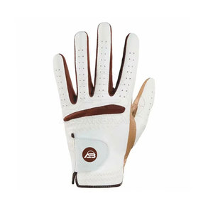 Gants de golf en tissu respirant et peau de mouton avec logo personnalisé, pour droitier et gaucher, pour hommes - Product Image 2