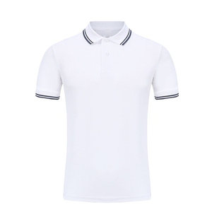 Proveedor de Fábrica al por Mayor, Camiseta de Cuello Alto Personalizada, Transpirable, de Secado Rápido, de Alta Calidad para Hombre, Manga Corta - Product Image 3