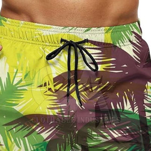 Custom <b>Men</b> Swim Shorts Wholesale <b>Men</b> Swim <b>Trunks</b> Lightweight Breathable Quick Dry Board Shorts - Product Image 4
