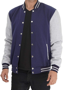 Jacket for Man High Quality Varsity Jacket for Men Casual Autumn Wear <b>Top</b> Selling Street Wear Custom Fashion Design Low Price - Product Image 2