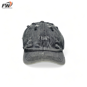 Gorra Deportiva de Algodón de Alta Calidad Personalizada, Gorras de Béisbol Impermeables con Estampado de Hojas y Logotipo Metálico para Hombre, Hechas a Medida - Product Image 5