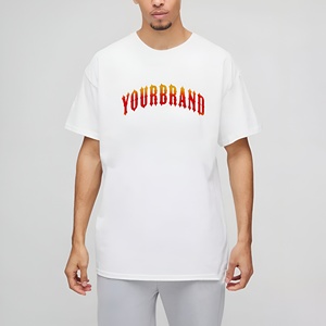 เสื้อยืดคอกลมแขนสั้นทรงโอเวอร์ไซส์ผ้าฝ้ายถัก 100% สไตล์ฮิปฮอป พิมพ์ลาย ทรงหลวม ใส่สบาย แห้งเร็ว เหมาะสำหรับฤดูร้อน - Product Image 1