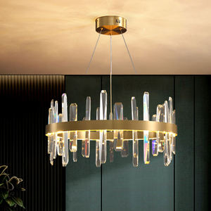 Best Selling Luxury crystal LED chandelier ceiling <b>light</b> for bedroom and living <b>space</b> with dimmable function Available For Sale - Product Image 3