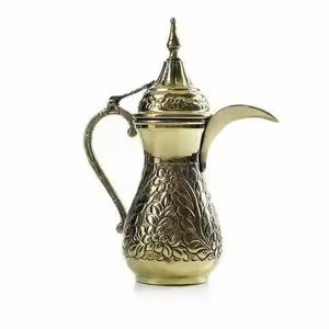 Smart Arabic Metal Dallah Coffee Pot for Traditional Coffee Serving Kitchen Use - Product Image 4