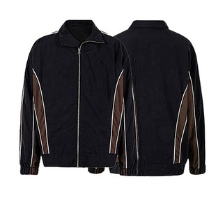 Custom Men's Polyester Windbreaker Tracksuit Zipper Streetwear Training Jogging Sportswear <b>Set</b> - Product Image 2