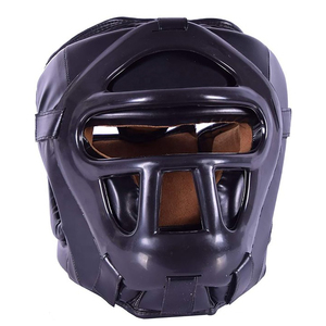 2026 Custom Training Custom Brand SP-60925 Breathable Leather <b>Boxing</b> Helmet for Thai Head Gear All Seasons - Product Image 6