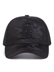 Gorra de béisbol transpirable de malla para hombre, perforada con láser, estilo trucker, con cierre snapback de alta calidad y premium. - Product Image 5