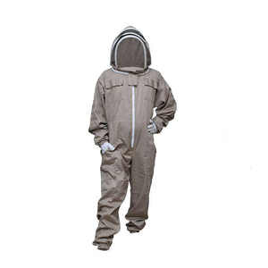 Combinaison d'apiculture ventilée avec logo personnalisé, protection intégrale contre les abeilles, voile amovible, vêtements de sécurité professionnels pour apiculture - Product Image 2