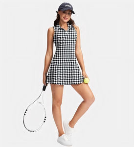 Robe de golf pour femmes avec logo personnalisé, respirante, en spandex, vêtements de sport de tennis, fabricant OEM - Product Image 2