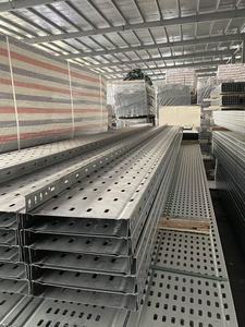Venta Directa de Fábrica de Bandeja Portacables de Acero Perforado con Estructura Reforzada Galvanizada en Caliente para Construcción - Product Image 6